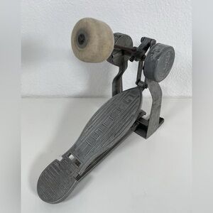Ghost Ludwig Bass Drum Pedal Vintage 1979-80 USA Classic Kick Solid Footboard
